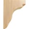 Ekena Millwork 5 1/4"W x 8 1/2"D x 11"H Bedford Bracket, Red Oak BKTW05X09X11BERO - alternate 3